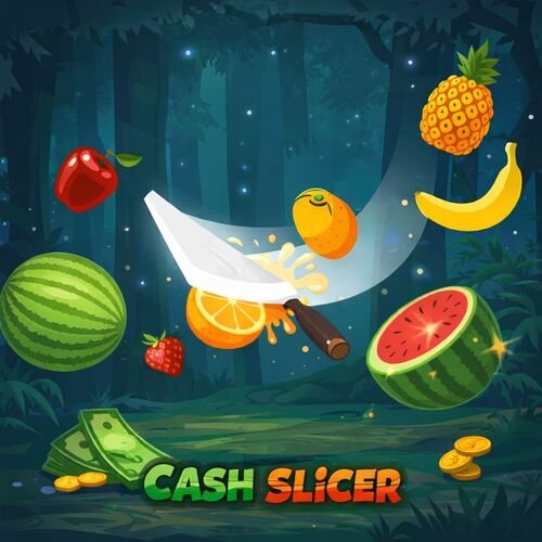Cash Slicer slot game - Slice and win arcade-style slot with fruit and cash rewards